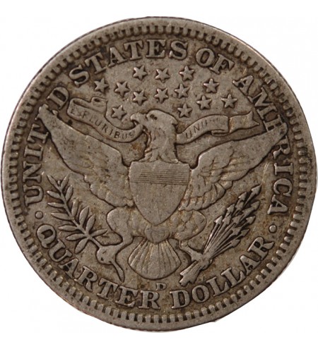 USA - 10 CENTS ARGENT "Barber Dime" 1916 PHILADELPHIE