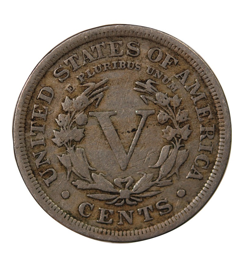 USA - 5 CENTS "Liberty Nickel" 1910