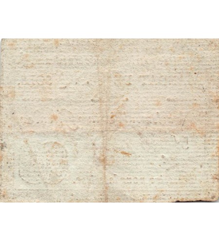 ASSIGNAT, CAISSE PATRIOTIQUE DE BORDEAUX - MANDAT DE 5 SOLS 1790 / 1793 - TTB+