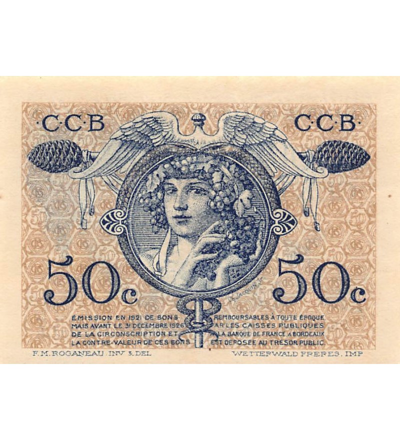 50 Centimes 1921