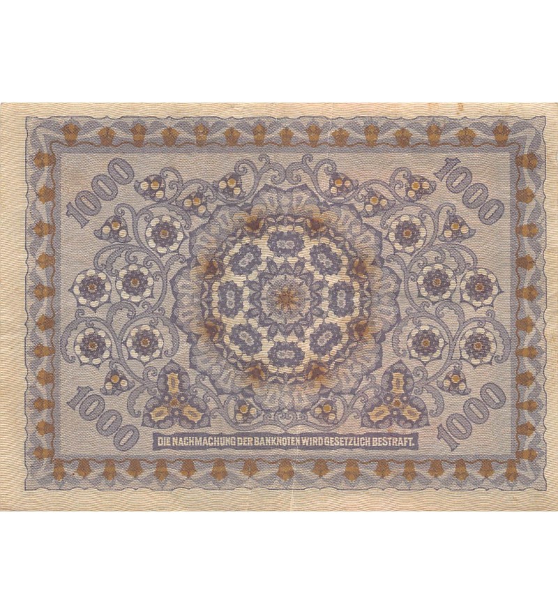 AUTRICHE-HONGRIE - 1000 KRONEN 02/01/1922 - TB+