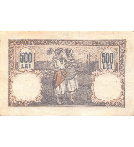 ROUMANIE - 500 LEI 1919 - PTTB