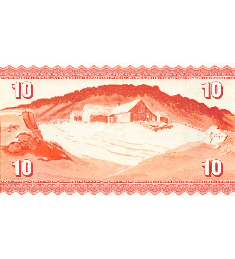 ILES FEROE - 10 KRONUR 12/04/1949 - TTB+