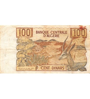 ALGERIE - 100 DINARS 1970 - TB 2