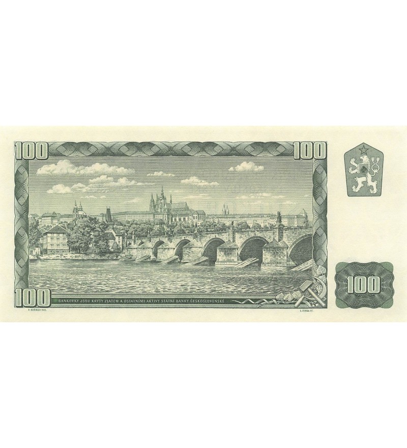 TCHECOSLOVAQUIE - 100 KORUN 1961 - P.NEUF