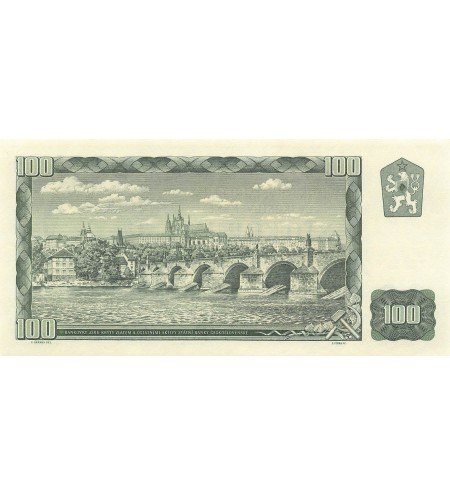 TCHECOSLOVAQUIE - 100 KORUN 1961 - P.NEUF