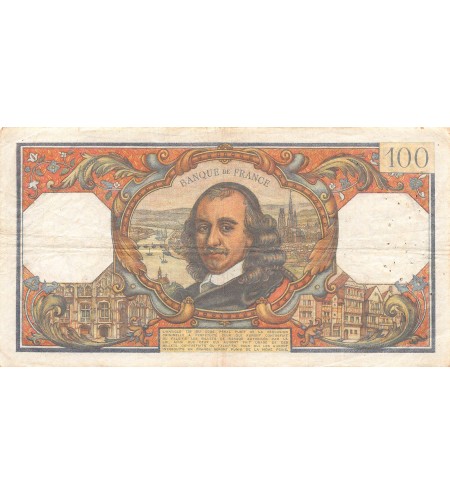 FRANCE, CORNEILLE - 100 FRANCS 02/07/1964 - SÉRIE B.22 - TB+