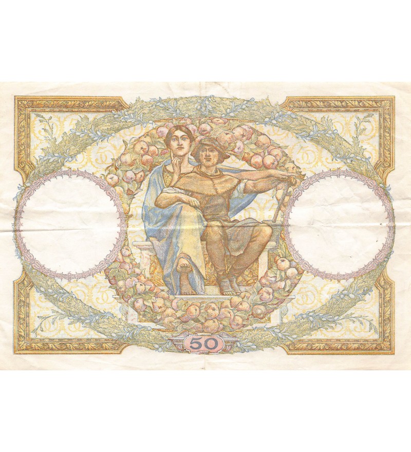 FRANCE, LUC-OLIVIER MERSON - 50 FRANCS 23/03/1933 - TTB