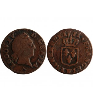 LOUIS XV﻿ - LIARD A LA VIEILLE TETE 1771 W LILLE 2