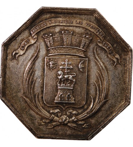 CAISSE D'EPARGNE D'ALBI - JETON ARGENT poinçon Abeille (1860-1880)