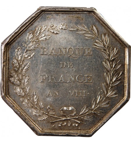 BANQUE DE FRANCE - JETON ARGENT poinçon Main (1845-1860)