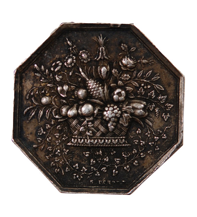 SOCIÉTÉ D'HORTICULTURE DE LA SEINE - JETON ARGENT 1841