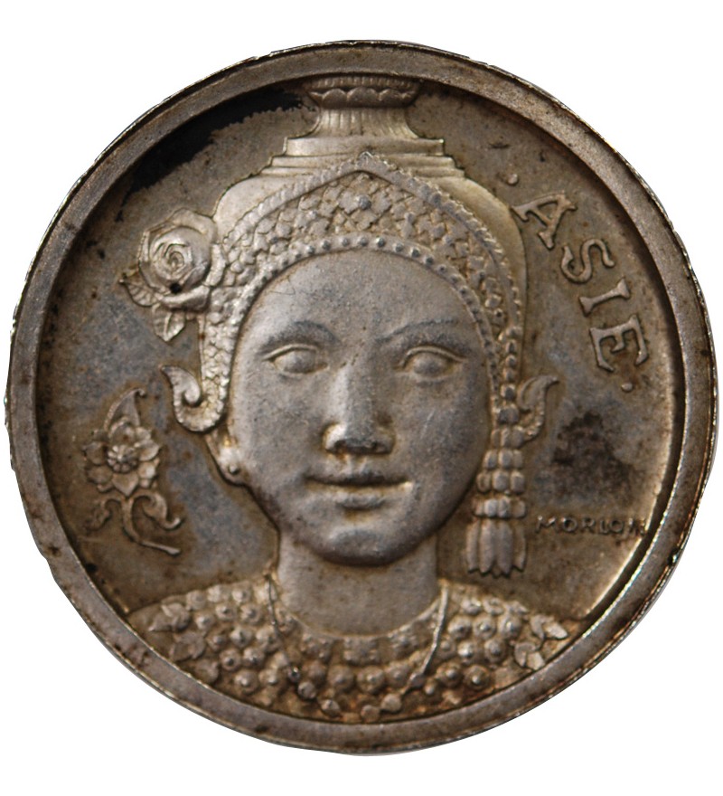 EXPOSITION COLONIALE, ASIE - MEDAILLE 1931