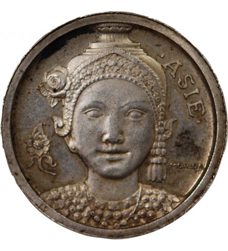EXPOSITION COLONIALE, ASIE - MEDAILLE 1931