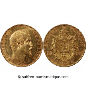 NAPOLEON III ﻿ - 50 FRANCS OR 1859 A PARIS﻿