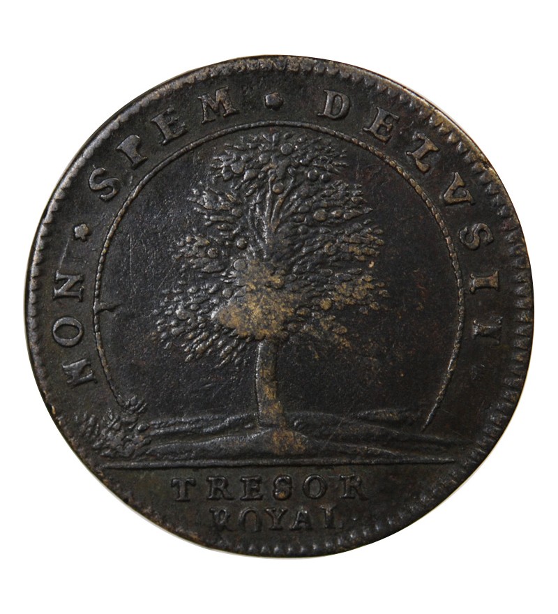 TRESOR ROYAL, LOUIS XIV - JETON CUIVRE