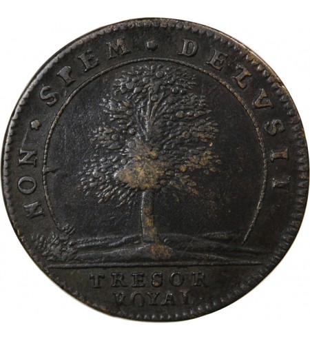 TRESOR ROYAL, LOUIS XIV - JETON CUIVRE
