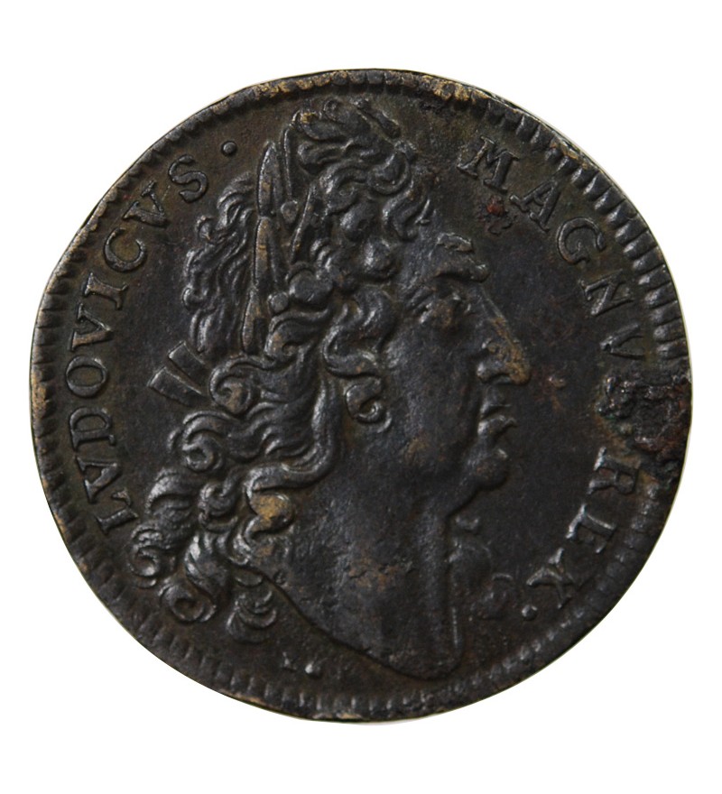 TRESOR ROYAL, LOUIS XIV - JETON CUIVRE