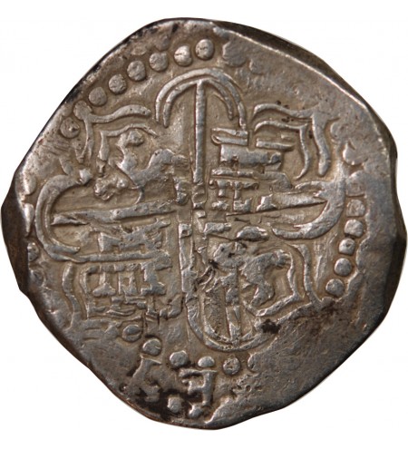 BOLIVIE, PHILIPPE III - 8 REALES ARGENT 1596 / 1621
