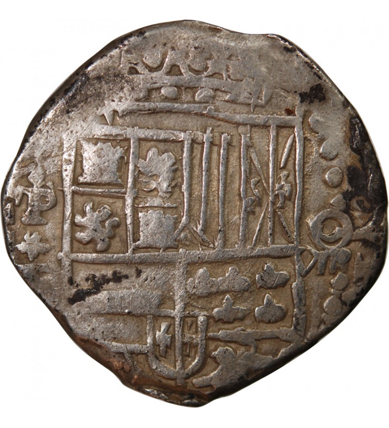 BOLIVIE, PHILIPPE III - 8 REALES ARGENT 1596 / 1621