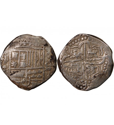 BOLIVIE, PHILIPPE III - 8 REALES ARGENT 1596 / 1621