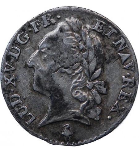 LOUIS XVI - 1/20 ECU A LA VIEILLE TETE LOUIS XV 1779 A PARIS 