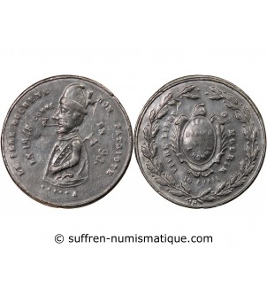 IIe RÉPUBLIQUE, LE PERE DUCHÊNE – MÉDAILLE ETAIN 1848