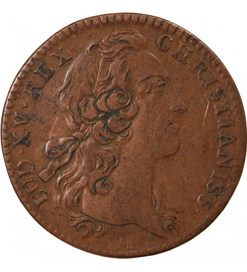 PARTIES CASUELLES, LOUIS XV - JETON CUIVRE 1747
