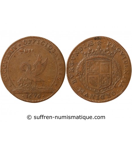 1 jeton Cuivre 1676