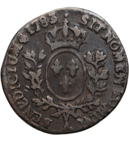 LOUIS XVI - 1/20 ECU 1783 A PARIS