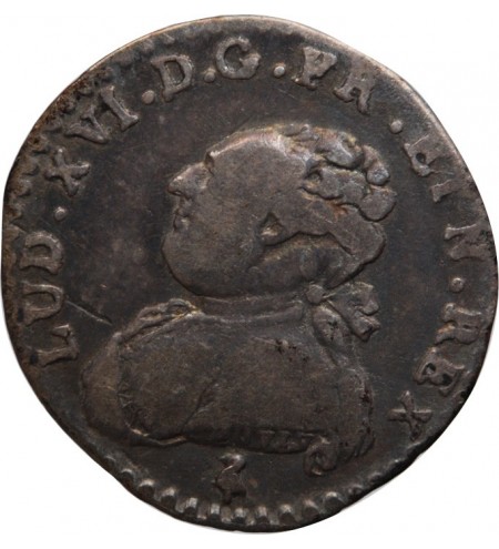 LOUIS XVI - 1/20 ECU 1783 A PARIS