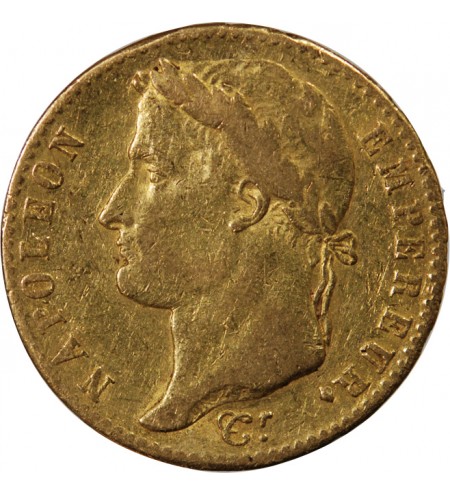 NAPOLEON Ier ﻿- 20 FRANCS OR 1815 L BAYONNE