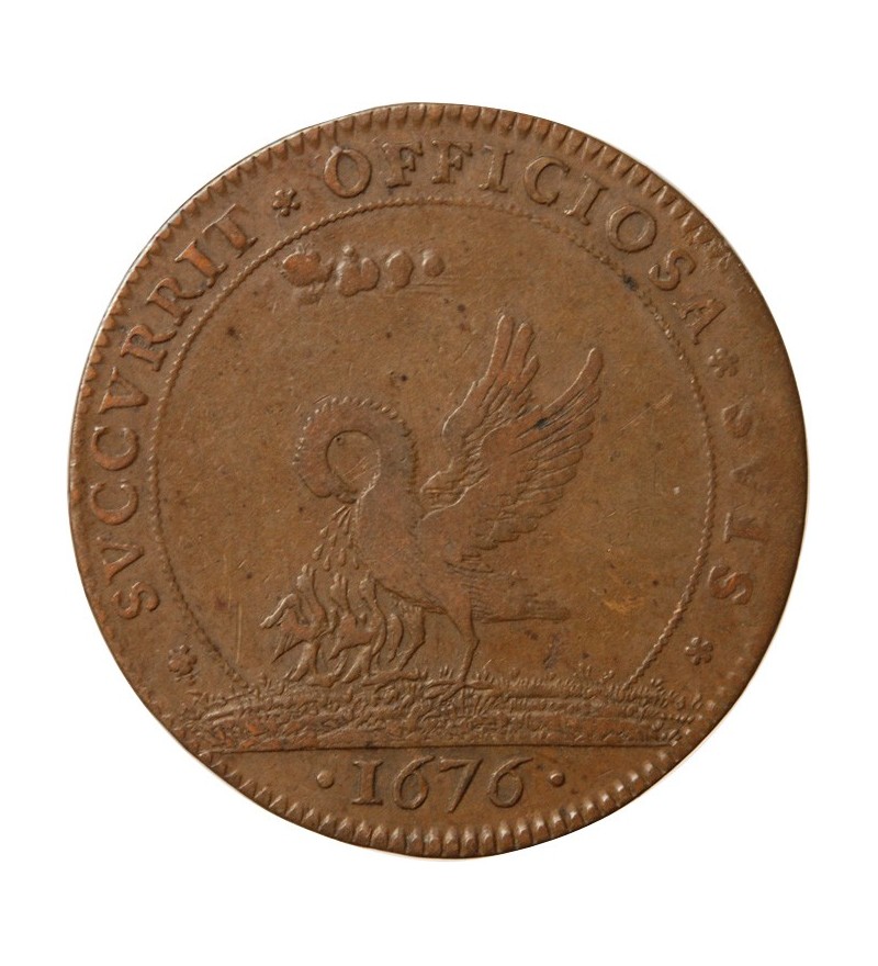 1 jeton Cuivre 1676