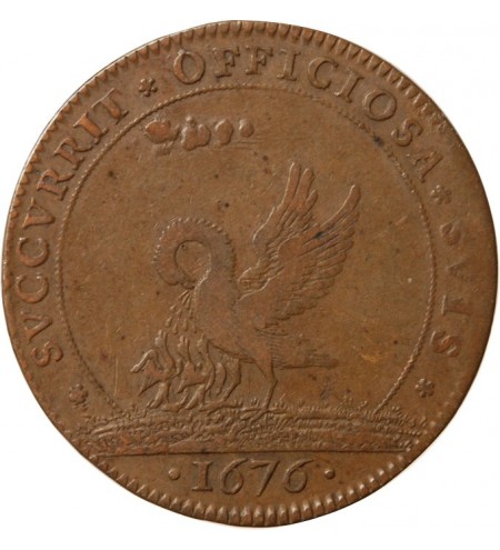 1 jeton Cuivre 1676
