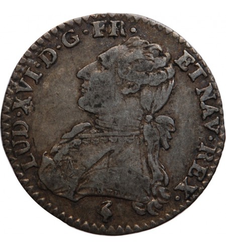 LOUIS XVI - 1/10 ECU 1778 A PARIS