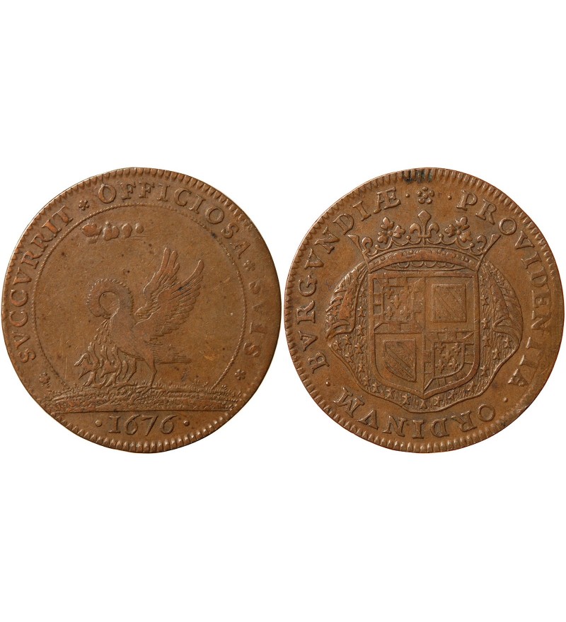 1 jeton Cuivre 1676