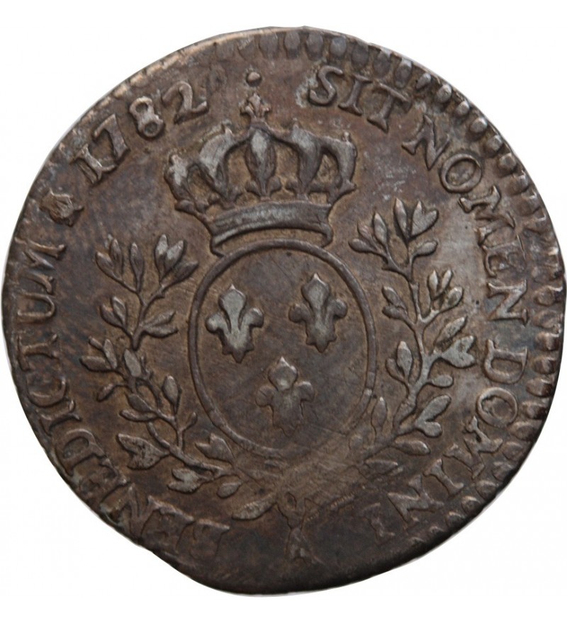 LOUIS XVI - 1/10 ECU 1782 A PARIS