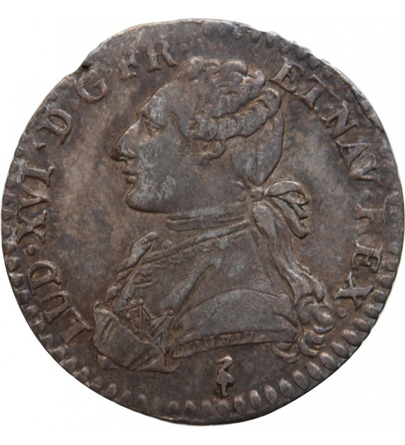 LOUIS XVI - 1/10 ECU 1782 A PARIS