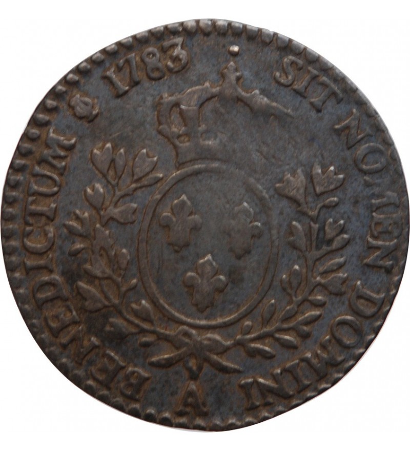 LOUIS XVI - 1/10 ECU 1783 A PARIS
