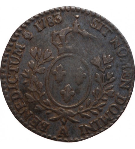 LOUIS XVI - 1/10 ECU 1783 A PARIS