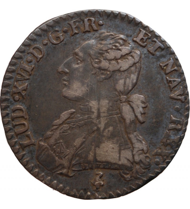 LOUIS XVI - 1/10 ECU 1783 A PARIS