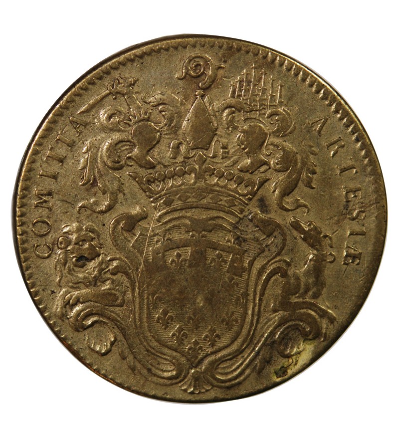 ETATS D'ARTOIS, LOUIS XV - JETON LAITON - Emission de 1756