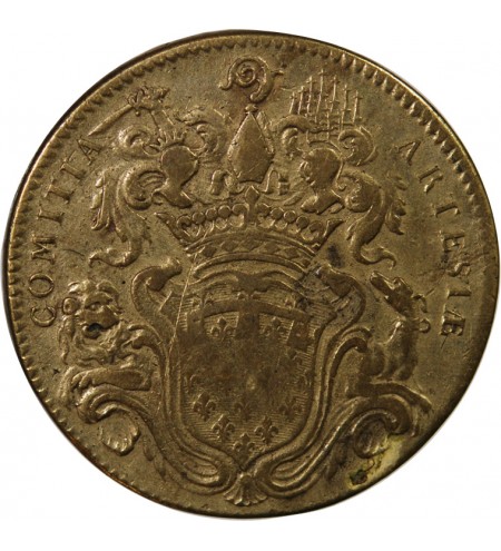 ETATS D'ARTOIS, LOUIS XV - JETON LAITON - Emission de 1756