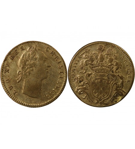 ETATS D'ARTOIS, LOUIS XV - JETON LAITON - Emission de 1756