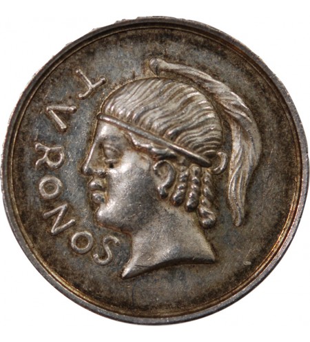 SOCIETE ARCHEOLOGIQUE DE TOURAINE - JETON ARGENT poinçon Main (1845-1860)