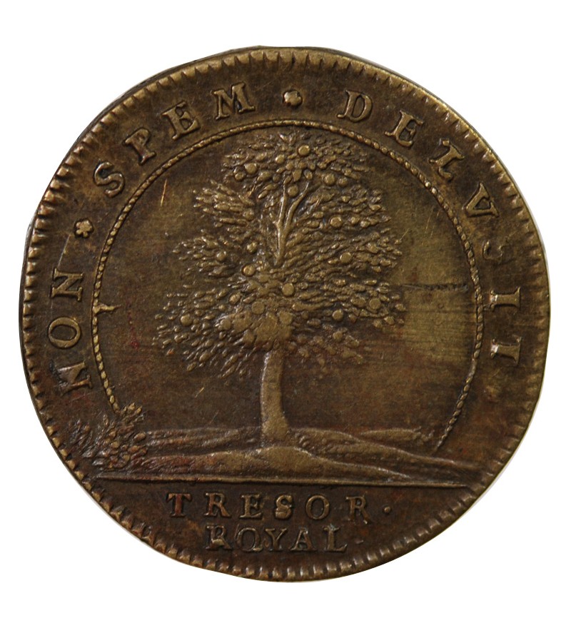 TRESOR ROYAL, LOUIS XIV - JETON CUIVRE