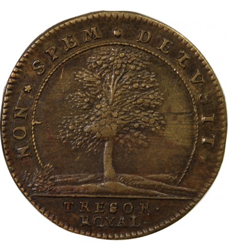 TRESOR ROYAL, LOUIS XIV - JETON CUIVRE