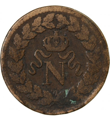 SIEGE DE STRASBOURG, NAPOLEON Ier - DECIME 1814. BB