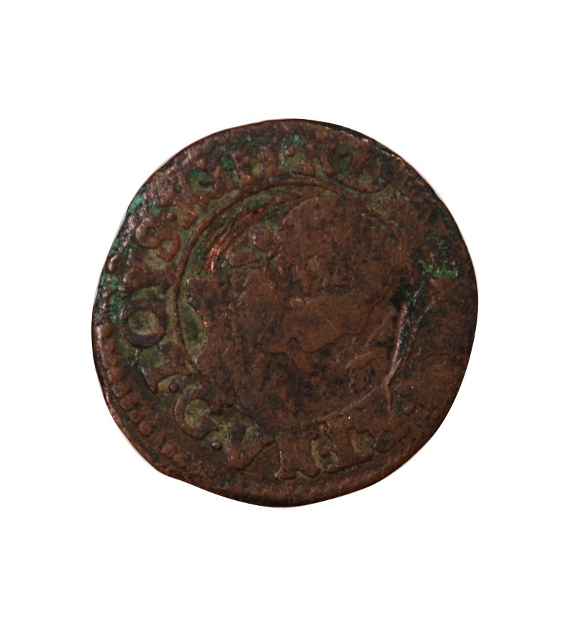 LOUIS XIII - DOUBLE TOURNOIS 1619 G POITIERS