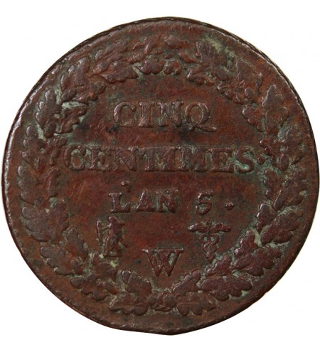 DUPRÉ - 5 CENTIMES AN 5 W LILLE